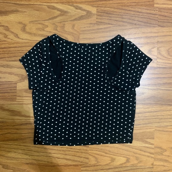 American eagle polka dot crop top - Picture 2 of 3